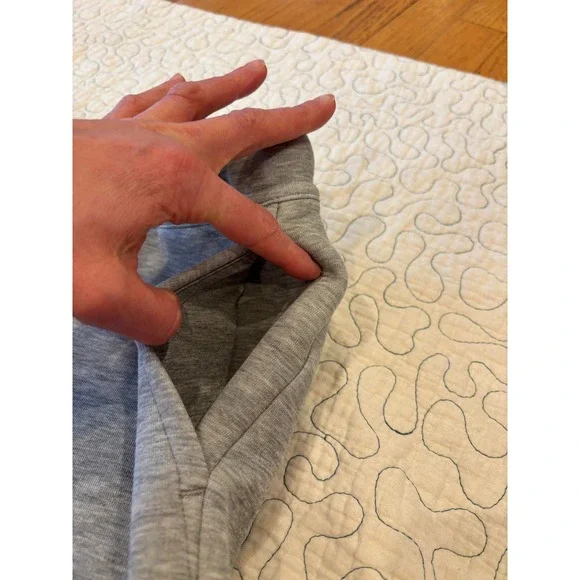 Nike Tech Boys Shorts Heather Gray Standard Fit Size Large - Picture 4 of 6